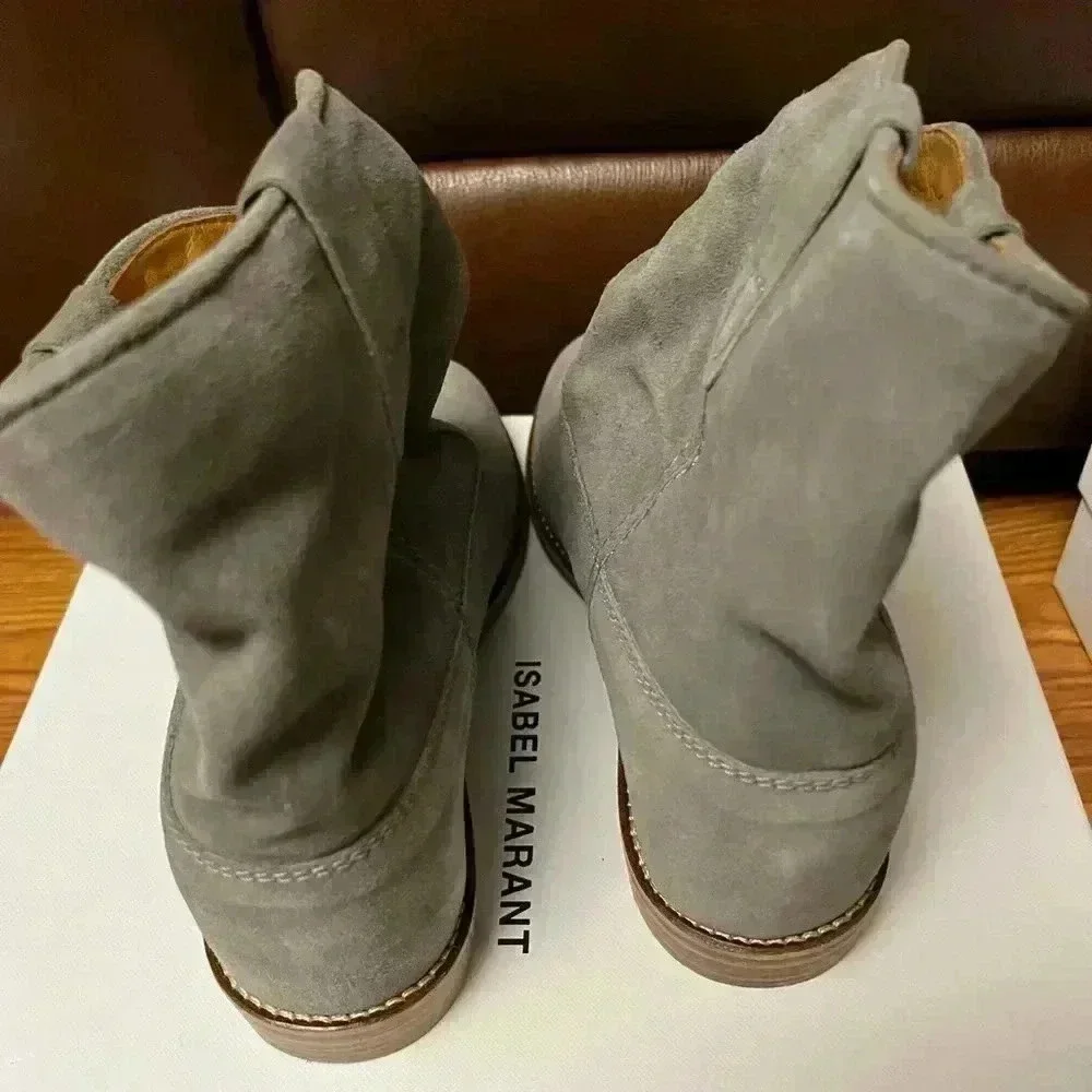 Isabel Marant stitched suede